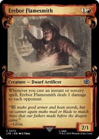 Erebor Flamesmith (Showcase Scrolls) - Universes Beyond: The Lord of the Rings: Tales of Middle-earth - Magic: The Gathering card