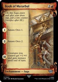 Book of Mazarbul (Showcase Scrolls) - Universes Beyond: The Lord of the Rings: Tales of Middle-earth - Magic: The Gathering card