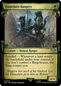 Dunedain Rangers (Showcase Scrolls) - Universes Beyond: The Lord of the Rings: Tales of Middle-earth - Magic: The Gathering card