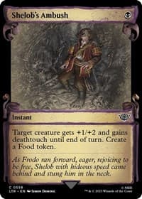 Shelob's Ambush (Showcase Scrolls) - Universes Beyond: The Lord of the Rings: Tales of Middle-earth - Magic: The Gathering card