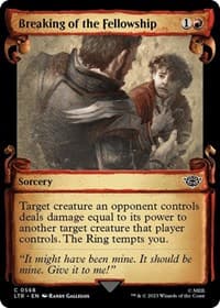 Breaking of the Fellowship (Showcase Scrolls) - Universes Beyond: The Lord of the Rings: Tales of Middle-earth - Magic: The Gathering card