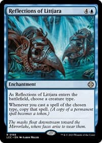 Reflections of Littjara - Commander: The Lost Caverns of Ixalan - Magic: The Gathering card