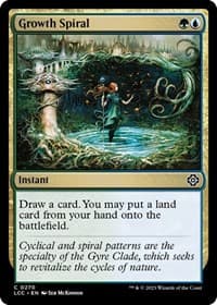 Growth Spiral - Commander: The Lost Caverns of Ixalan - Magic: The Gathering card
