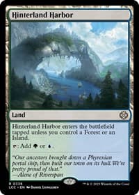 Hinterland Harbor - Commander: The Lost Caverns of Ixalan - Magic: The Gathering card