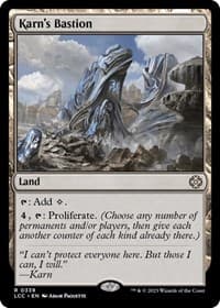 Karn's Bastion - Commander: The Lost Caverns of Ixalan - Magic: The Gathering card