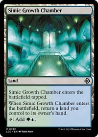 Simic Growth Chamber - Commander: The Lost Caverns of Ixalan - Magic: The Gathering card