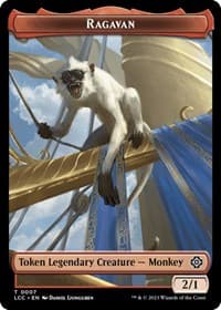 Ragavan // Treasure Double-Sided Token - Commander: The Lost Caverns of Ixalan - Magic: The Gathering card