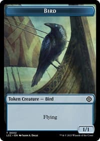 Bird // Merfolk (0003) Double-Sided Token - Commander: The Lost Caverns of Ixalan - Magic: The Gathering card