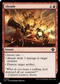 Abrade - The Lost Caverns of Ixalan - Magic: The Gathering card