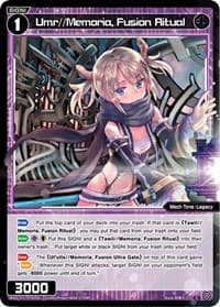 Umr//Memoria, Fusion Ritual - Reunion Diva - WIXOSS card