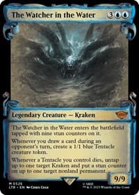 The Watcher in the Water (Showcase Scrolls) - Universes Beyond: The Lord of the Rings: Tales of Middle-earth - Magic: The Gathering card
