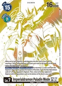Imperialdramon Paladin Mode (Blast Ace Special Edition) - New Awakening - Digimon Card Game card