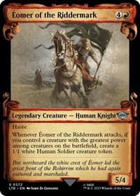 Eomer of the Riddermark (Showcase Scrolls) - Universes Beyond: The Lord of the Rings: Tales of Middle-earth - Magic: The Gathering card