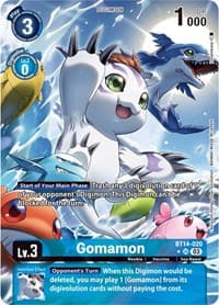 Gomamon (Alternate Art) - Blast Ace - Digimon Card Game card
