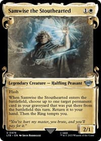 Samwise the Stouthearted (Showcase Scrolls) - Universes Beyond: The Lord of the Rings: Tales of Middle-earth - Magic: The Gathering card