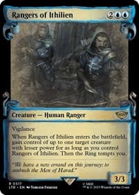 Rangers of Ithilien (Showcase Scrolls) - Universes Beyond: The Lord of the Rings: Tales of Middle-earth - Magic: The Gathering card