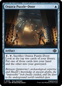 Orazca Puzzle-Door - The Lost Caverns of Ixalan - Magic: The Gathering card