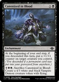 Canonized in Blood - The Lost Caverns of Ixalan - Magic: The Gathering card