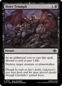 Bitter Triumph - The Lost Caverns of Ixalan - Magic: The Gathering card