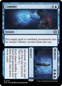 Commit // Memory - Commander: The Lost Caverns of Ixalan - Magic: The Gathering card
