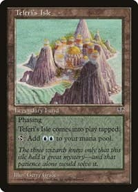Teferi's Isle - Mirage - Magic: The Gathering card