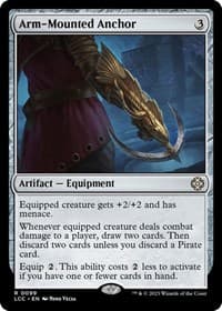 Arm-Mounted Anchor - Commander: The Lost Caverns of Ixalan - Magic: The Gathering card
