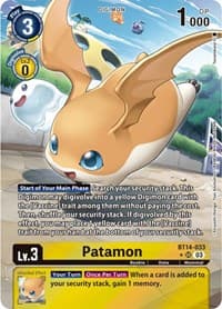 Patamon (Alternate Art) - Blast Ace - Digimon Card Game card