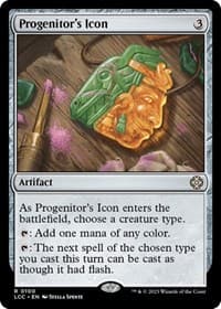Progenitor's Icon - Commander: The Lost Caverns of Ixalan - Magic: The Gathering card