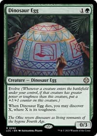 Dinosaur Egg - Commander: The Lost Caverns of Ixalan - Magic: The Gathering card