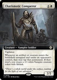 Charismatic Conqueror (Extended Art) - Commander: The Lost Caverns of Ixalan - Magic: The Gathering card