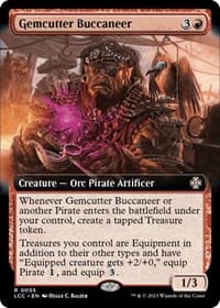 Gemcutter Buccaneer (Extended Art) - Commander: The Lost Caverns of Ixalan - Magic: The Gathering card