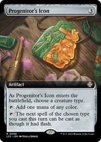 Progenitor's Icon (Extended Art) - Commander: The Lost Caverns of Ixalan - Magic: The Gathering card