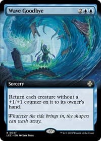 Wave Goodbye (Extended Art) - Commander: The Lost Caverns of Ixalan - Magic: The Gathering card