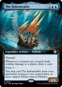 The Indomitable (Extended Art) - Commander: The Lost Caverns of Ixalan - Magic: The Gathering card