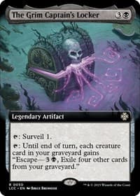 The Grim Captain's Locker (Extended Art) - Commander: The Lost Caverns of Ixalan - Magic: The Gathering card