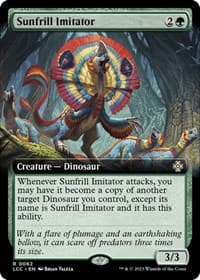 Sunfrill Imitator (Extended Art) - Commander: The Lost Caverns of Ixalan - Magic: The Gathering card