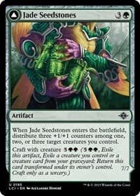 Jade Seedstones - The Lost Caverns of Ixalan - Magic: The Gathering card