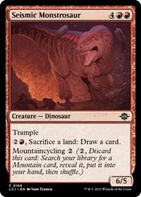 Seismic Monstrosaur - The Lost Caverns of Ixalan - Magic: The Gathering card