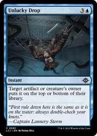 Unlucky Drop - The Lost Caverns of Ixalan - Magic: The Gathering card