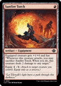 Sunfire Torch - The Lost Caverns of Ixalan - Magic: The Gathering card