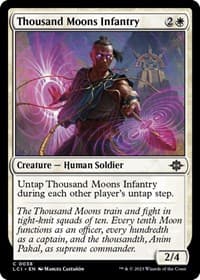 Thousand Moons Infantry - The Lost Caverns of Ixalan - Magic: The Gathering card