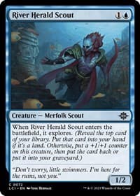 River Herald Scout - The Lost Caverns of Ixalan - Magic: The Gathering card