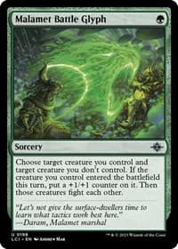 Malamet Battle Glyph - The Lost Caverns of Ixalan - Magic: The Gathering card