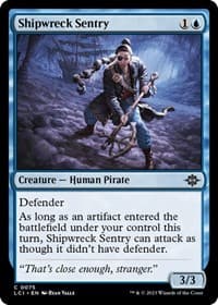 Shipwreck Sentry - The Lost Caverns of Ixalan - Magic: The Gathering card