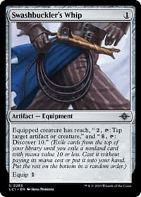 Swashbuckler's Whip - The Lost Caverns of Ixalan - Magic: The Gathering card