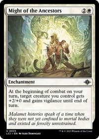 Might of the Ancestors - The Lost Caverns of Ixalan - Magic: The Gathering card