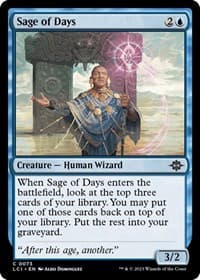 Sage of Days - The Lost Caverns of Ixalan - Magic: The Gathering card