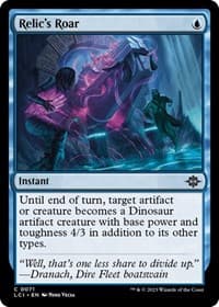 Relic's Roar - The Lost Caverns of Ixalan - Magic: The Gathering card