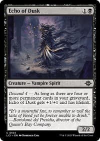 Echo of Dusk - The Lost Caverns of Ixalan - Magic: The Gathering card