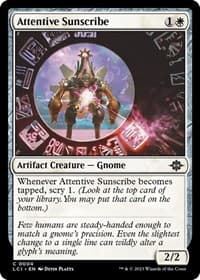 Attentive Sunscribe - The Lost Caverns of Ixalan - Magic: The Gathering card